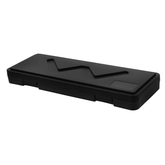 PBPBOX Travel Storage Box For Measuring Gauge Box Black Plastic Tool Organizer 1Pack