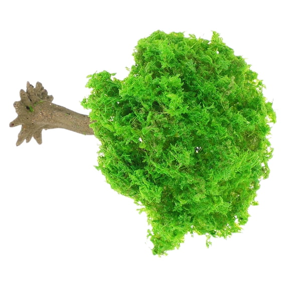 PBPBOX Scenery Landscape Tree Model PVC Green 1Pcs for Crafters in Landscape Decoration