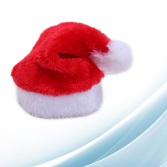 PBPBOX Red Pet Hat, Cute Dog Accessory, Perfect for Christmas and Daily Wear