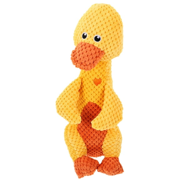 PBPBOX Dog Toy Interactive Plush Yellow for Teeth Cleaning 1 PCS