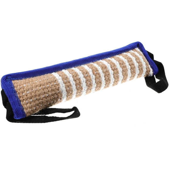 PBPBOX Dog Tug Toy Jute Bite Pillow 1 Set for Pet