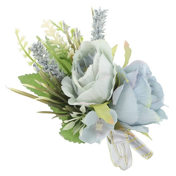 PBPBOX Artificial Flower Corsage for Prom and Wedding Decorative Buttonhole Accessory
