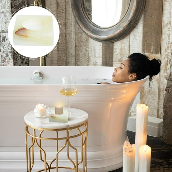 PBPBOX Marble Candlestick Decorative Candle Holder for Wedding and Festival Creates Romantic Luxury Atmosphere