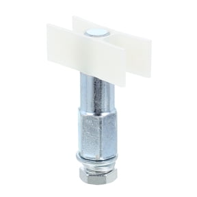 PBPBOX Heavy Duty White Elevator Door Guide Slider for Electric Elevator Hall and Floor Door Replacement