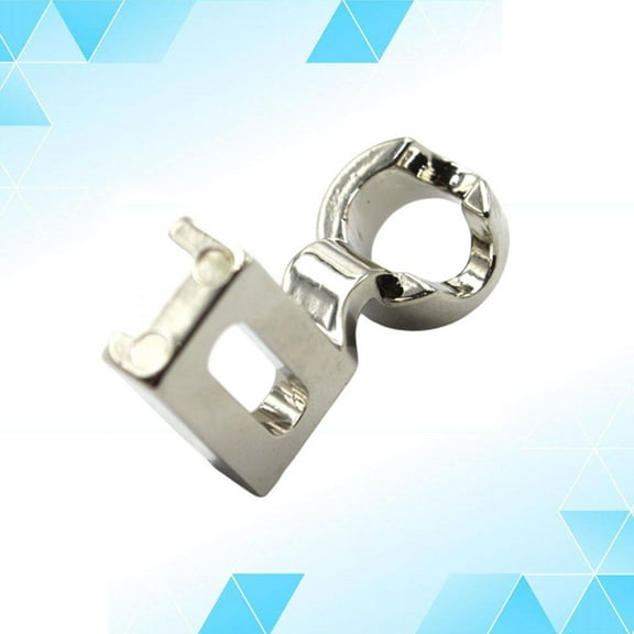 PBPBOX Adjustable Stainless Steel Presser Foot with Ruler Wall for Low Domestic Sewing Machines