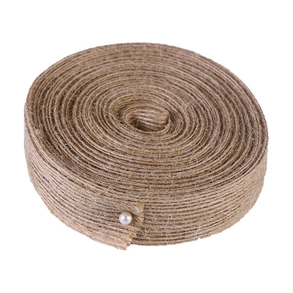 PBPBOX Natural Jute Rope Garden Jute Twine 1Pack for Craft Accessories Brown Embellishments