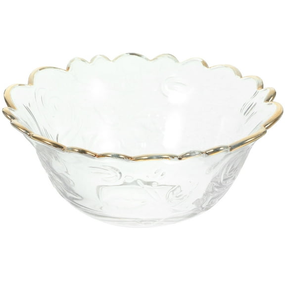 PBPBOX Large Glass Bowl for Hotel Use Transparent and Food Grade Glass Perfect for Fruit Dessert and Salads 10.5 inches