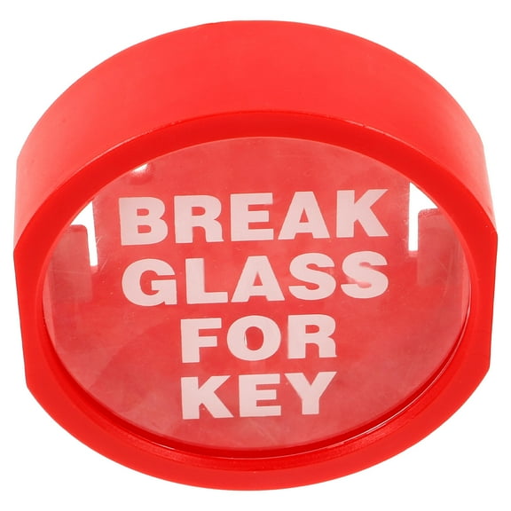 PBPBOX Key Lock Box for Outside Use with Emergency Glass Break Feature and Secure Wall Mount