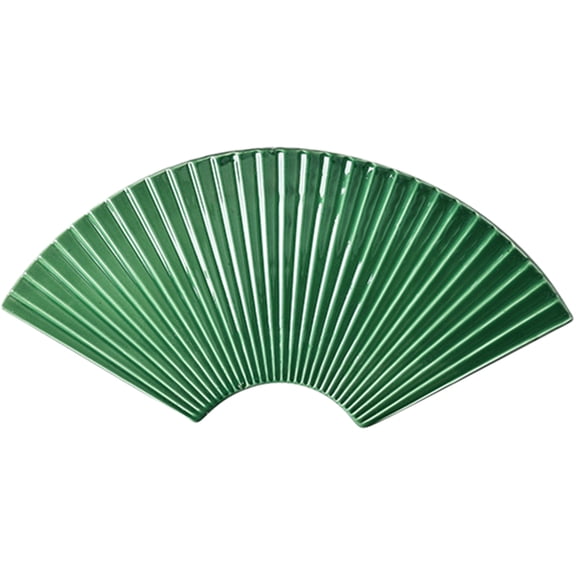 PBPBOX Green Ceramic Sushi Plate for Home Use Elegant and Simple Design Smooth Surface Easy to .5 inches