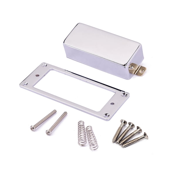 PBPBOX Guitar Humbucker Pickup Frame Silver Cupronickel Neck Bridge Mounting Kit