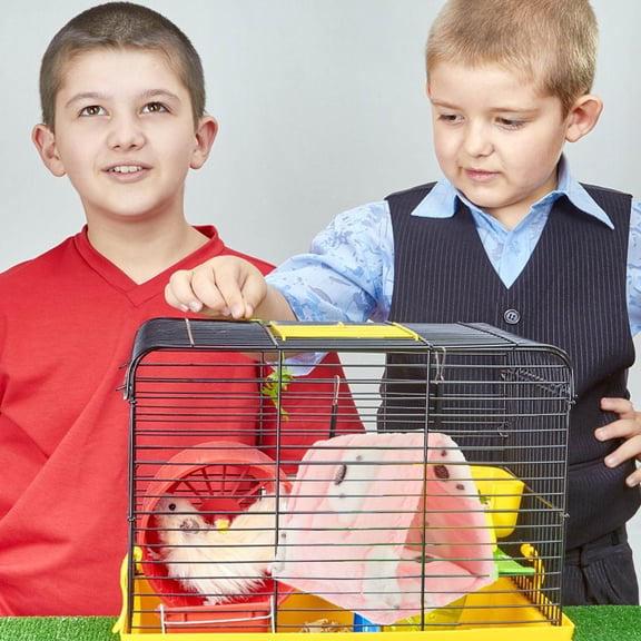 PBPBOX Hamster Bed Pink Cotton 1Pack Warm Resting Place for Hedgehogs