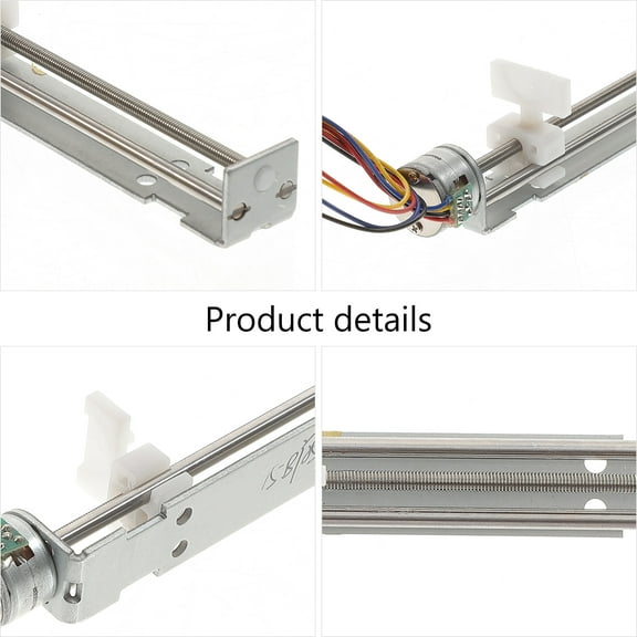 PBPBOX Stepper Motor Slider SM15-80L Silver 1Pack Linear Motion