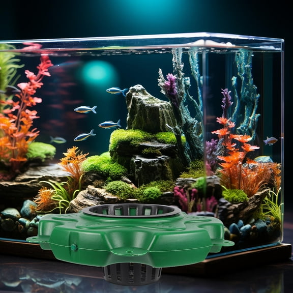 PBPBOX Aquaponics Floating Is Planter Basket for Pond and Water Gardens Green Easy Install