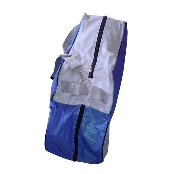 PBPBOX Durable Oxford Skating Bag with Adjustable Shoulder Strap Large Compartment for Roller Skates Blue