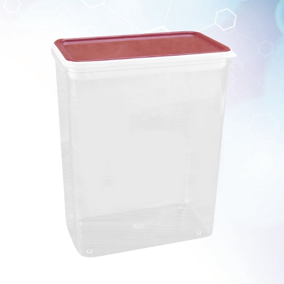 PBPBOX Food Storage Container Transparent Plastic Airtight Snacks Container for Kitchen and Fridge