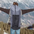thumbnail image 1 of PBPBOX Khaki Laundry Storage Backpack Heavy Duty Nylon Bag with Shoulder Strap for Home Use, 1 of 8