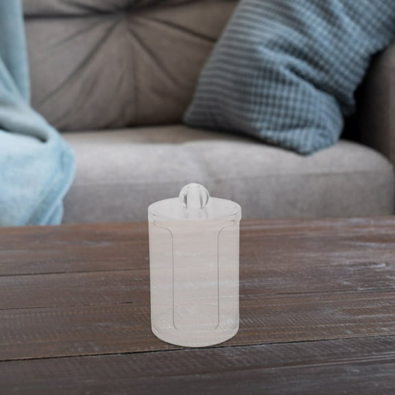 PBPBOX Portable Transparent Powder Puff Box for Makeup Accessories Storage and Easy Drying with Compact Design