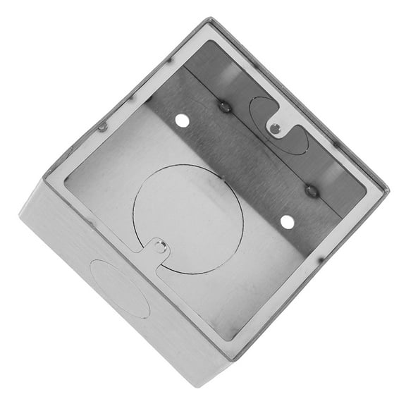 PBPBOX Stainless Steel Electrical Outlet Box Durable Fire Resistant Surface Mount for Home