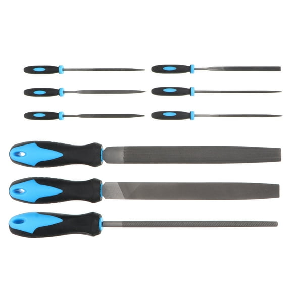 PBPBOX 1Set Steel Hand File Set for Wood Carving Stone Shaping and Polishing