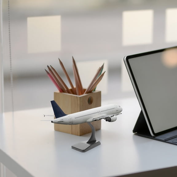 PBPBOX Black Model Airplane Exhibition Stand with Strong Load Capacity for Secure Model Storage