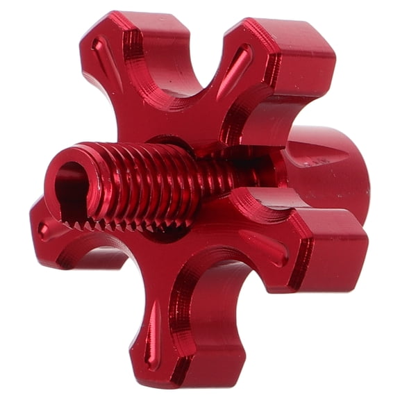 PBPBOX Red Aluminum Alloy Motorcycle Brake Clutch Cable Wire Adjuster Screw Easy Installation