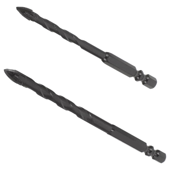 PBPBOX Multi Purpose Drill Bit Set for Glass Ceramic Tile Porcelain Marble and Concrete with Triangular Tips