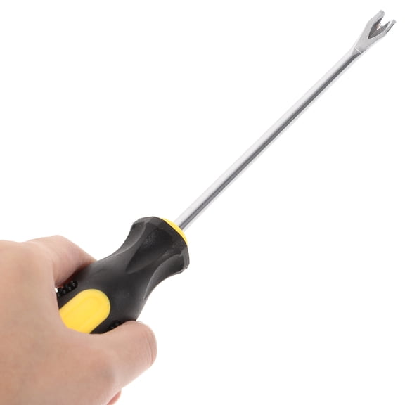 PBPBOX 2Pcs Nail Puller Tool Stainless Steel Pry Bar for Carpentry and Upholstery Removal