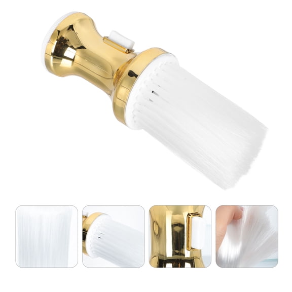 PBPBOX 1Pc Neck Clean Brush Hairdressing Tool with Comfortable Handle for Barber Salon Hair Cutting