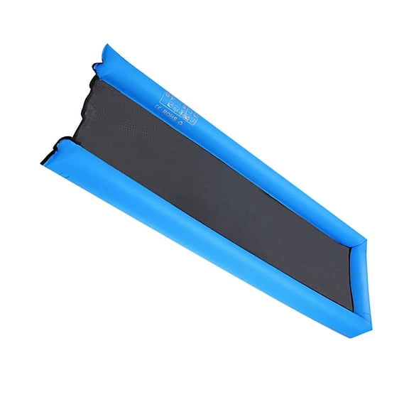 PBPBOX Nylon Floating Bed for Summer Blue Inflatable Mat Lightweight Easy to Carry Store