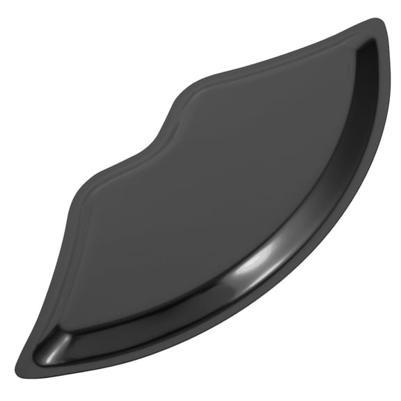 PBPBOX Perfume Display Tray Elegant Makeup Tray Black Stainless Steel for Desktop 1Pcs