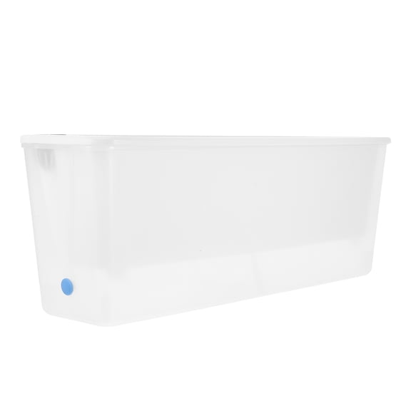 PBPBOX Long Plastic Planter Box with Convenient Watering Port for Herb and Flower Gardening