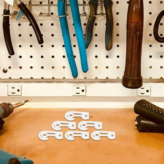 PBPBOX Socks Display Hooks Transparent 100Pcs 1.7In J Shaped Plastic Hat Retail Hangers