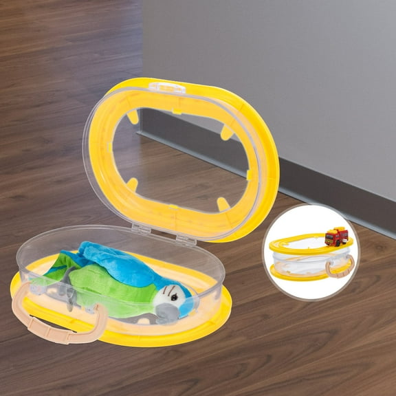 PBPBOX Portable Car Storage Case for Kids Mini Toy Car Traveling Case Plastic Multi 1Pack