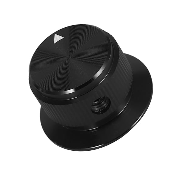 PBPBOX Black Aluminum Replacement Volume Tone Knob for Power Amplifier with 6Mm Shaft