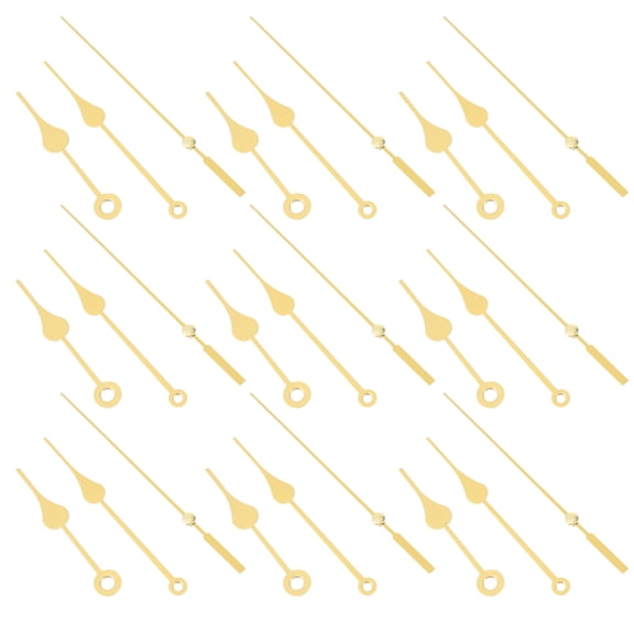 PBPBOX Aluminum Clock Pointer Set for Clock Making and Repair 10Sets