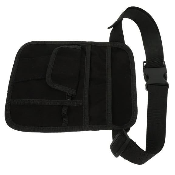 PBPBOX Server Apron Pouch Canvas Waist Bag with Adjustable Strap for Work Storage