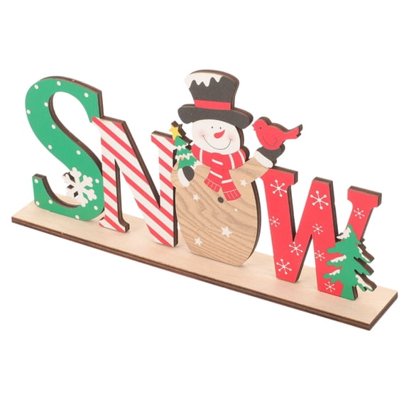 PBPBOX Seasonal Dcor Holiday Decorations for Home Wooden Sign 1Pcs