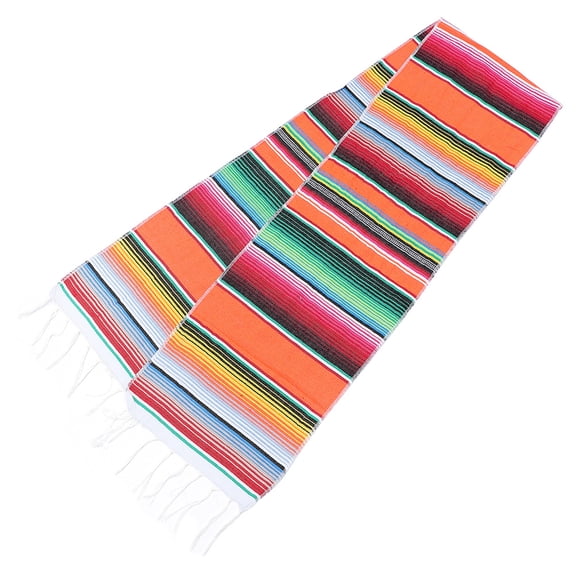 PBPBOX Serape Table Runner Cotton Decorative Picnic Mat for Special Occasions