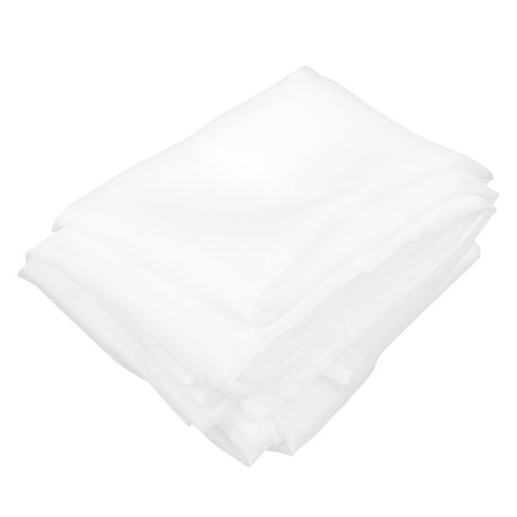 PBPBOX Bedroom Curtain White Sheer Simple Design for Interior Designers 1Pcs