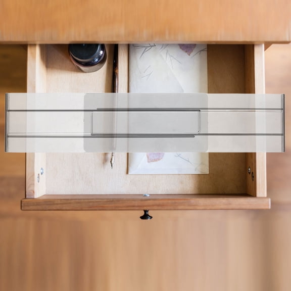 PBPBOX Kitchen Drawer Organizers Abs 1Pcs 11In By 3.1In