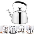 thumbnail image 1 of PBPBOX Stainless Steel Whistling Tea Pot for Brewing with Wear Resistance 1 Set, 1 of 6
