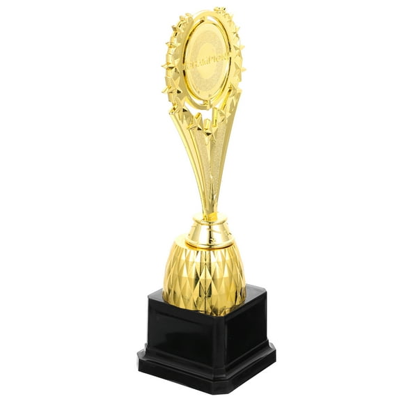 PBPBOX Plastic Competition Trophy in Golden Color for Awards and Decorations