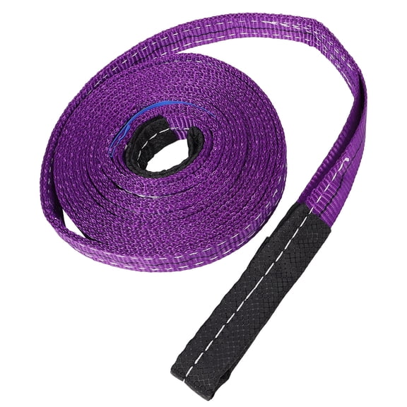 PBPBOX Wear Resistant Purple Lifting Sling for Moving Furniture and Appliance Hoisting