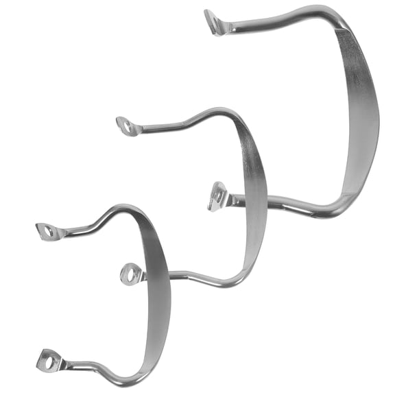 PBPBOX Detachable Pot Handle Serving Tray Handles Stainless Steel Easy to Install 3-Pcs Set