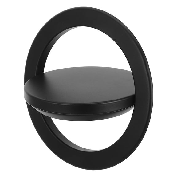 PBPBOX Trash Can Swing Lid Countertop Trash Bin Lid Black 1Set