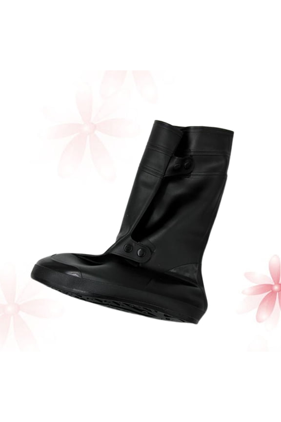 Shoe Cover Waterproof Rain Shoes Cover Plastic Waterproof 1 Pair Adults Rainy Days