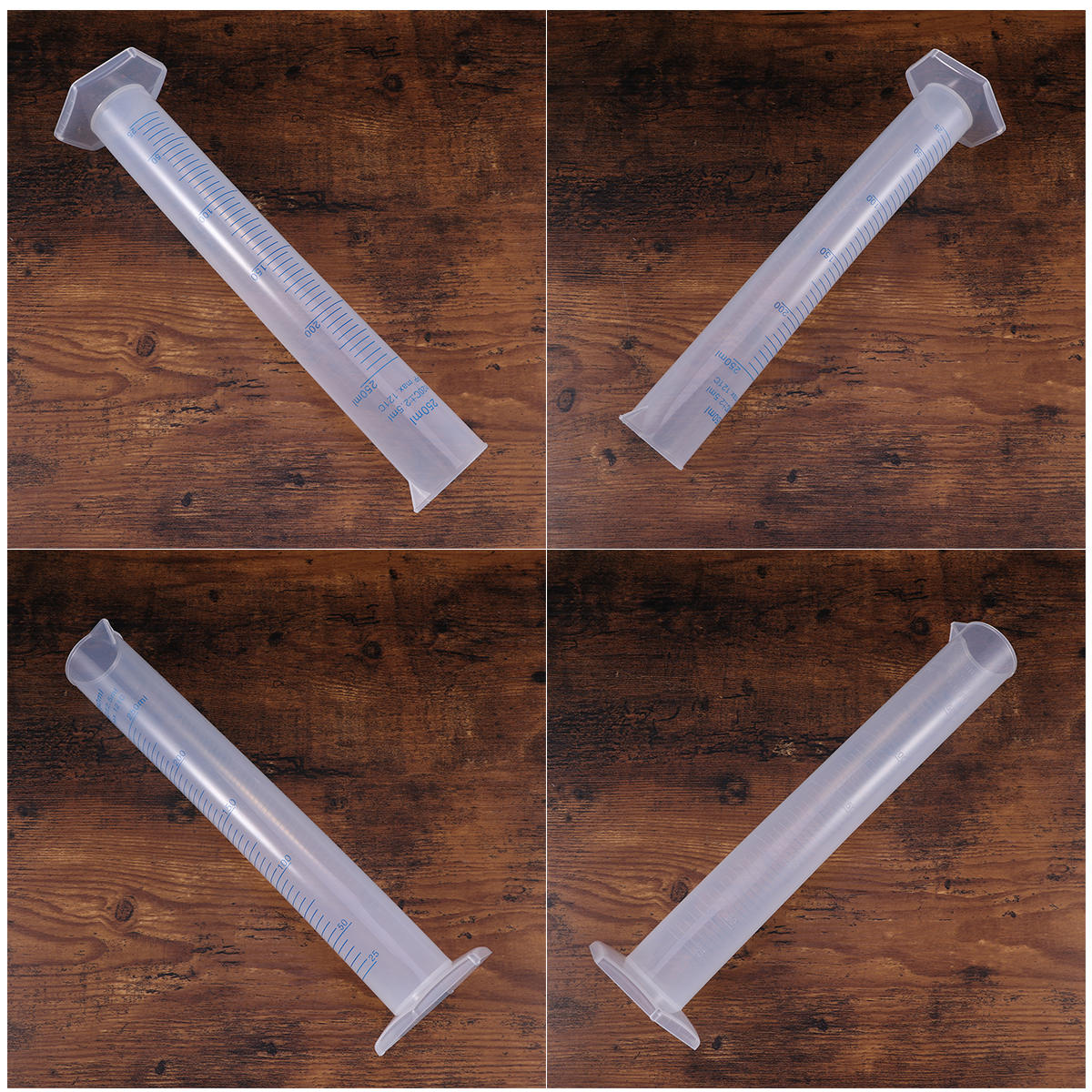 Set Of 3 Cylinder Pedestal Stands - Rose Gold Metal Display Stands For Cakes, Plants, Decor (Tall, Medium, Small)