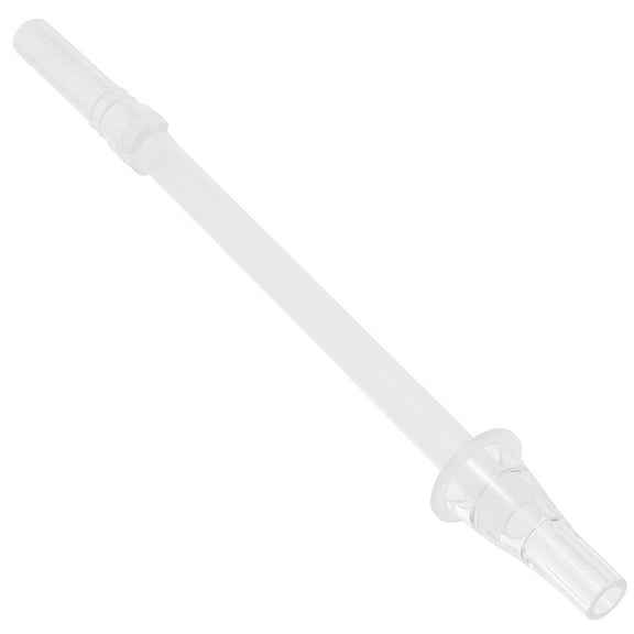 PBPBOX Transparent Reusable Silicone Straws for Home Easy Clean Detachable Design Straws 10 Pack