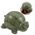 thumbnail image 1 of PBPBOX Realistic Green Resin Tortoise Figurine Decorative Hawaii Sea Turtle Garden Ornament, 1 of 6