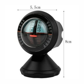PBPBOX Vehicle Level Meter Black Car Inclinometer Adjustable Design Accurate Reading